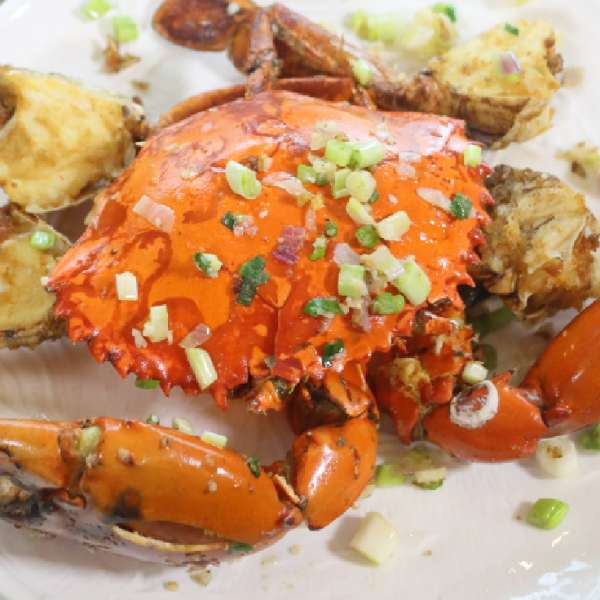 Stir-fried Crab with Soya Sauce